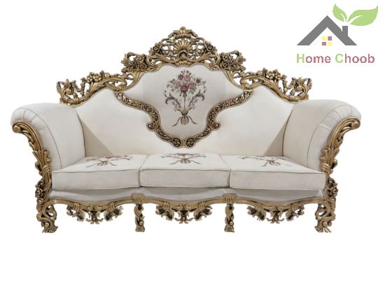 تصویر مبل استیل طرح پنجه شیر