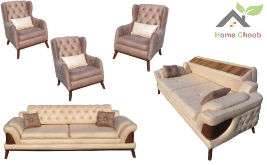 تصویر مبل راحتی طرح آراد  با مکانیزم تختخواب شو