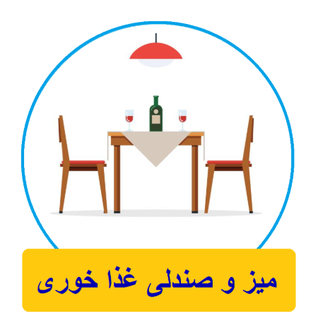 تصویر دسته بندی میز و صندلی ناهارخوری
