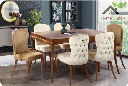 تصویر میز و صندلی غذاخوری طرح چستر ایتالیایی