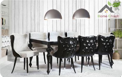 تصویر میز و صندلی غذاخوری طرح چستر آمریکایی