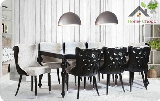 تصویر میز و صندلی غذاخوری طرح چستر آمریکایی