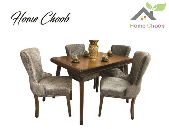 تصویر میز و صندلی غذا خوری طرح چستر ماهان