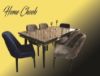 تصویر میز و صندلی غذاخوری طرح نیو بوگاتی