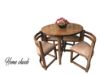 تصویر میز و صندلی غذاخوری طرح کمجا
