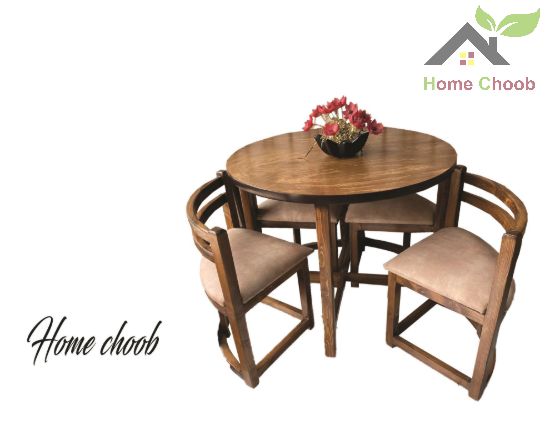 تصویر میز و صندلی غذاخوری طرح کمجا