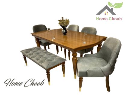 تصویر میز و صندلی غذاخوری طرح k6