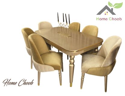 تصویر میز و صندلی غذاخوری طرح k9