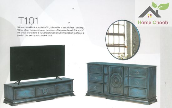 تصویر کنسول و میز TV طرح  کد 101