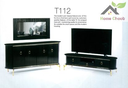 تصویر کنسول و میز TV طرح ایفل کد 112